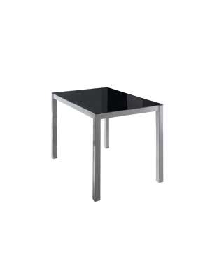 Mesa de jantar Daniela em preto elegante