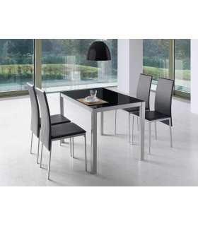 Black or white Marseille dining table