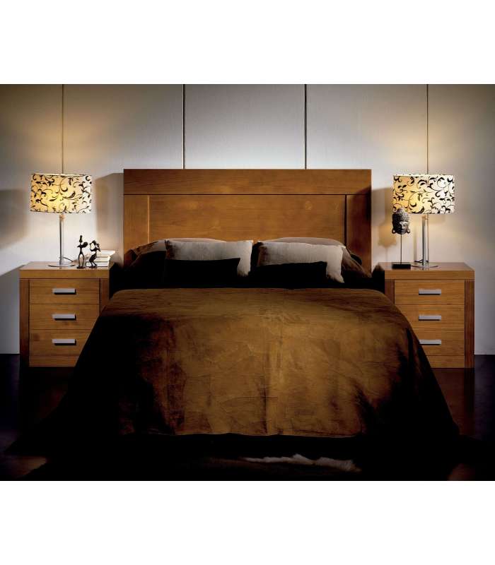 Solid wood headboard 160 cm wide