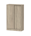 copy of Armoire basse polyvalente Tibet 2 coulisses en 2 finitions différentes 120 cm(hauteur)74 cm(largeur)33 cm(longueur)