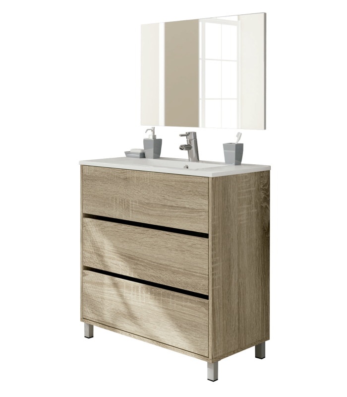 Ptarch Conjuntos baño Mueble de lavabo Kalma en acabado color