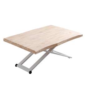 copy of Raised center table Loft in wild oak white or black
