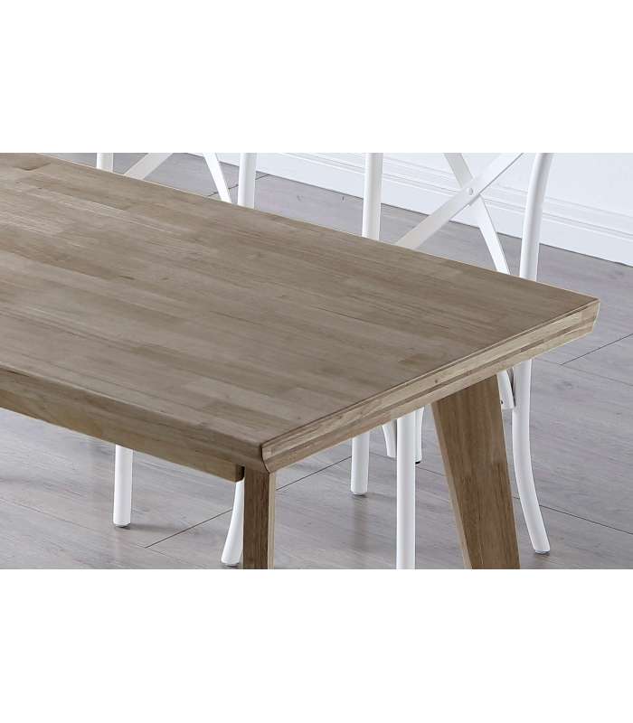 copy of Fixed lounge table Loft in wild oak white or black