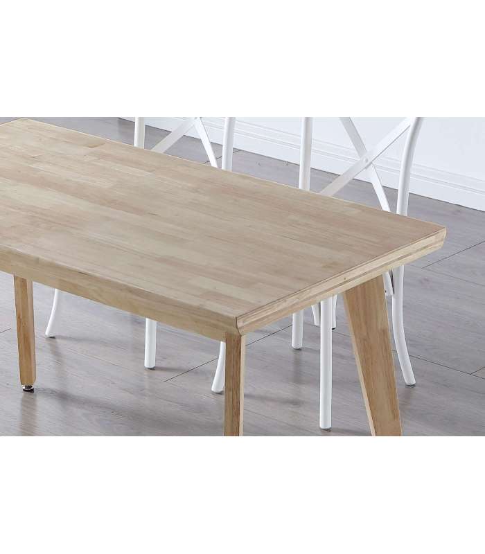 copy of Fixed lounge table Loft in wild oak white or black