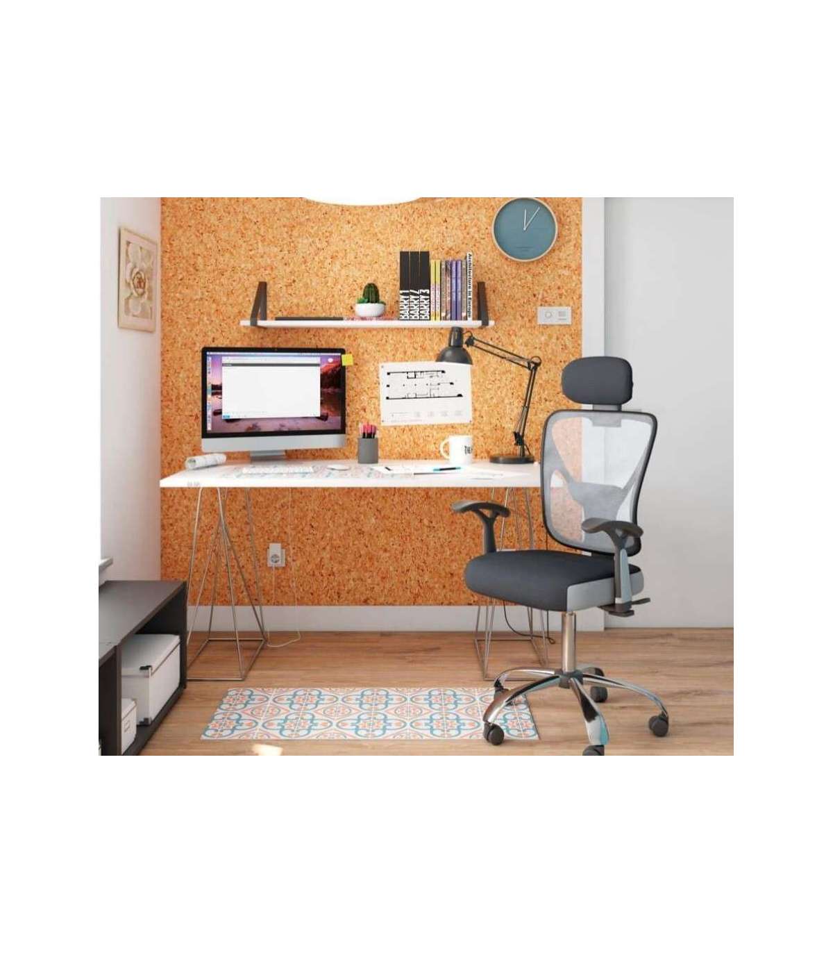 Silla de escritorio plegable para dormitorios de espacios pequeños, sillas  de escritorio plegables con asientos y ruedas acolchados, sillas de oficina