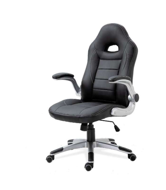 HISPANO HOGAR Sillas gamer Silla de escritorio Victoria en gris