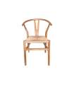 cópia do Pack de 2 cadeiras Provença acabamento natural escuro/rattan, 48cm(W) 89cm(H) 52cm(D)