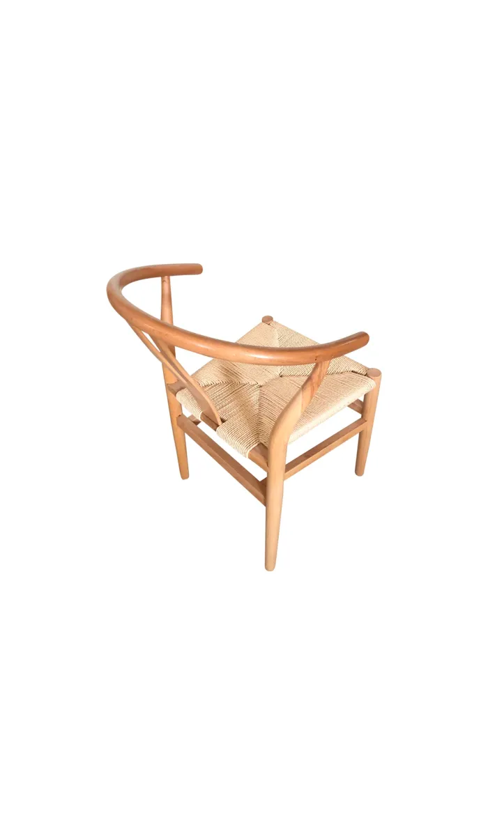 Pack de 2 sillas Kioto en madera natural clara