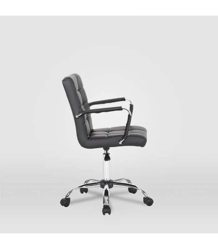 Silla de oficina Isabella negra: diseño elegante y cómodo