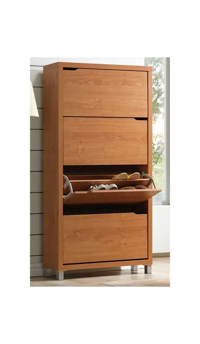 Zapatero 4 puertas kubox varios coloresKitCloset Zapateros