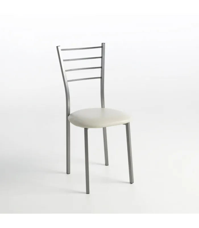 Pack of 2 chairs Berlin black structure.