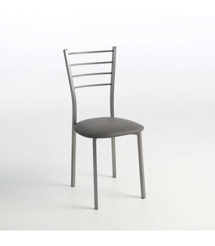 Pack of 2 chairs Berlin black structure.