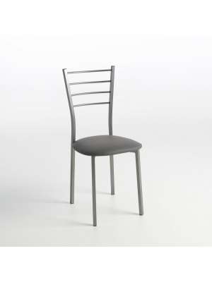 Pack de 2 sillas Berlin gris, diseño moderno y cómodo