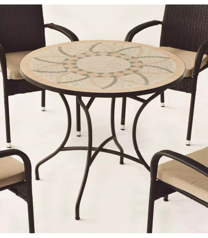 HVA Conjuntos de mesa e poltrona Conjunto de mesa+4 poltronas