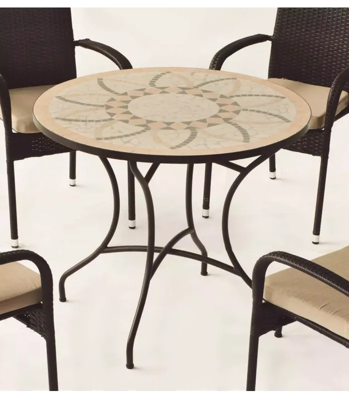 HVA Conjuntos de mesa e poltrona Conjunto de mesa+4 poltronas