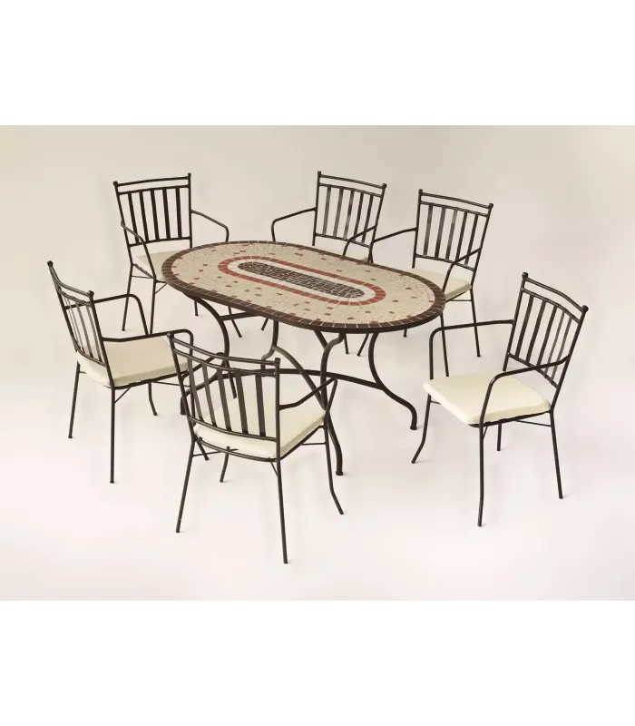 Conjunto de mesa y sillas de jardín Malaya/Shifa