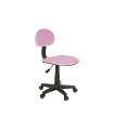 Cadeira de secretária giratória Lucky em três cores diferentes 88 cm (altura) 54 cm (largura) 54 cm (comprimento)