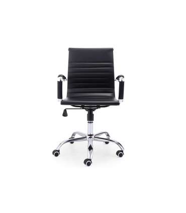 Lucy swivel desk chair in two colors.