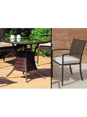 copy of Table garden terrace huitex Bahia-909 glass lid.