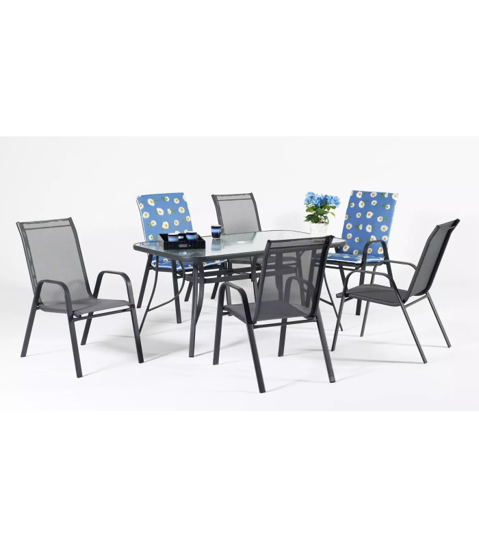 copy of Table de terrasse de jardin en acier Sulam-70 en