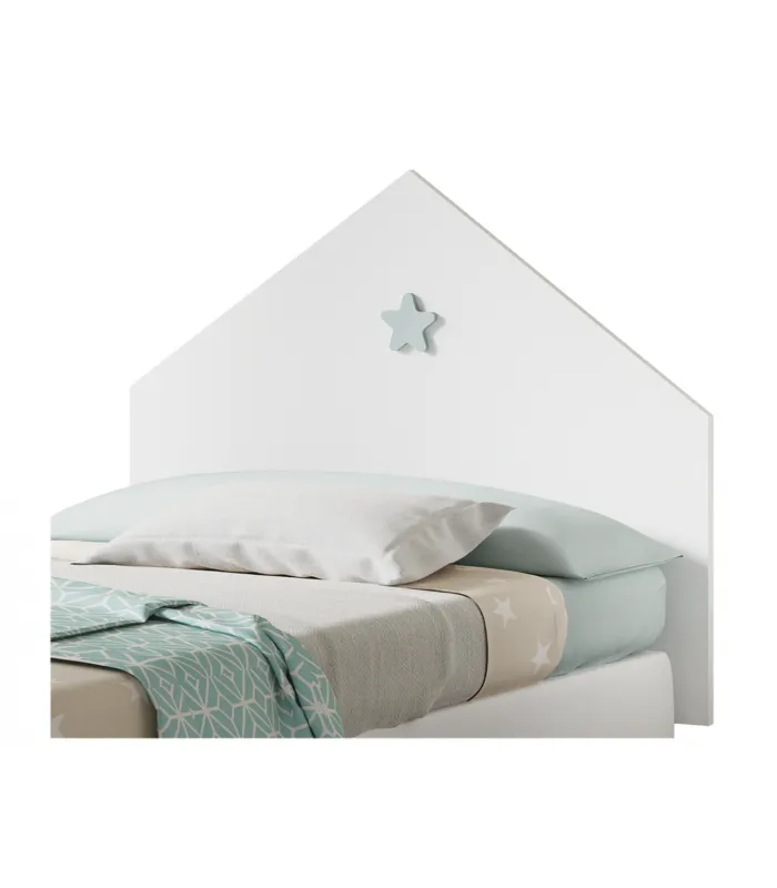 Cabecero juvenil Sweet blanco 80x100 cm.