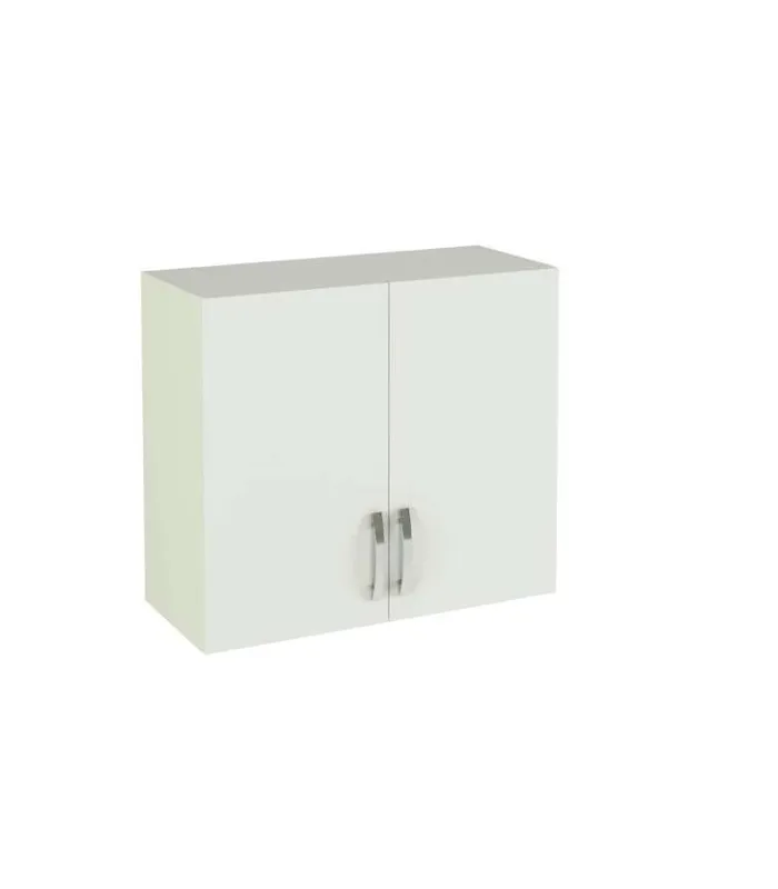 Mueble de cocina colgante blanco con 2 puertas