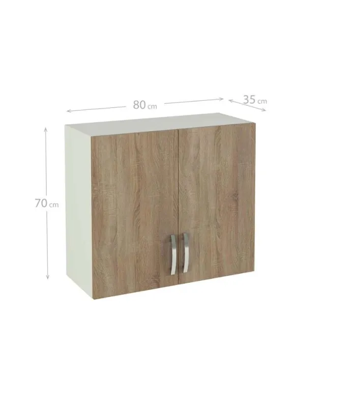 copy of 80 high kitchen furniture to hang with 2 doors in