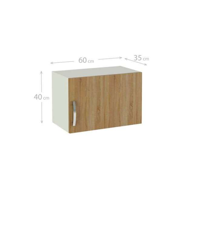 MD BLOCK Kit-Kit modelo Unidade de cozinha suspensa com 1 porta