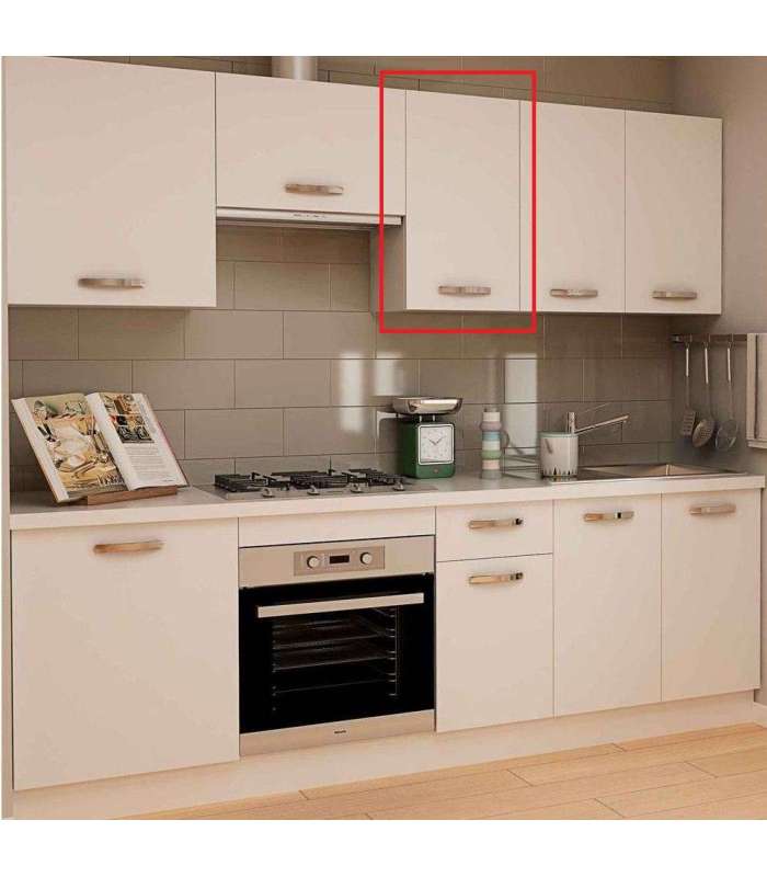 MD BLOCK Modelo Kit-Kit Mueble cocina para colgar con 1 puerta