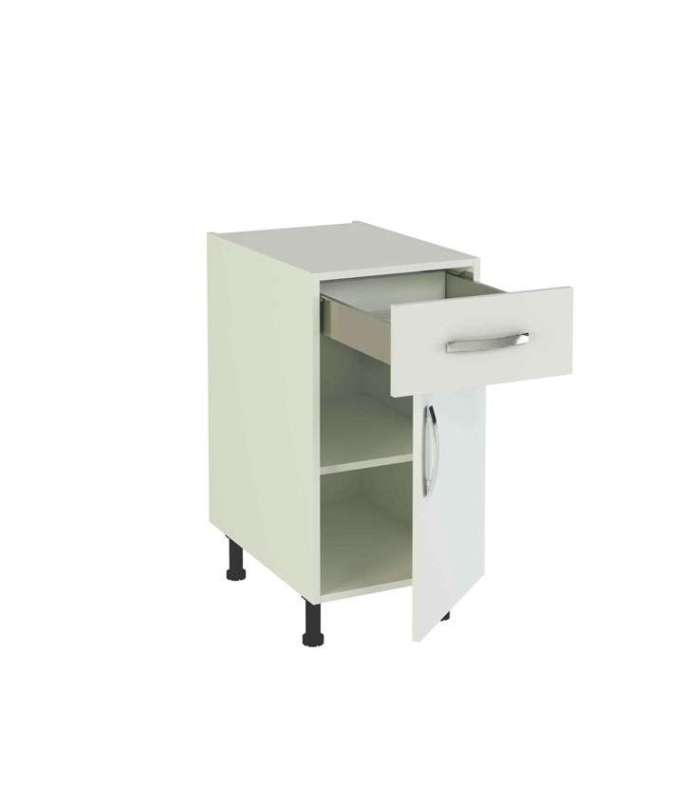 MD BLOCK Modelo Kit-Kit Mueble cocina bajo con 1 cajón y 1