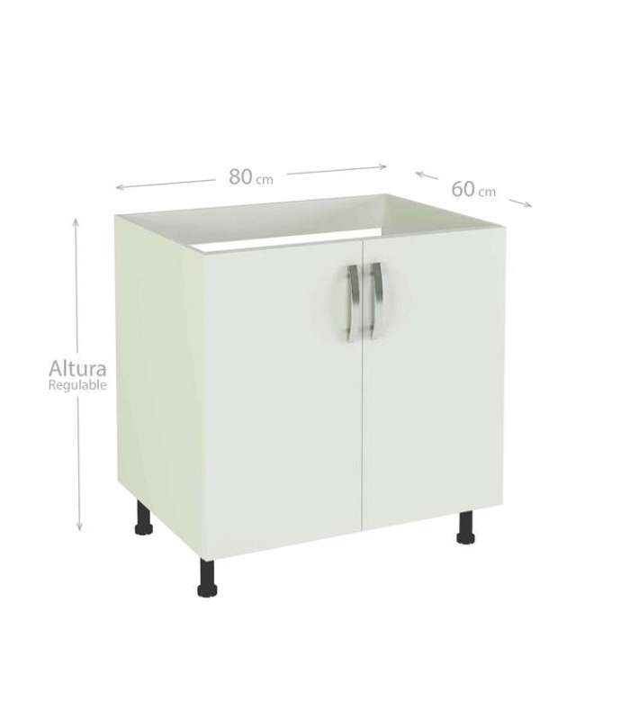 MD BLOCK Modelo Kit-Kit Mueble cocina fregadero 2 puertas en