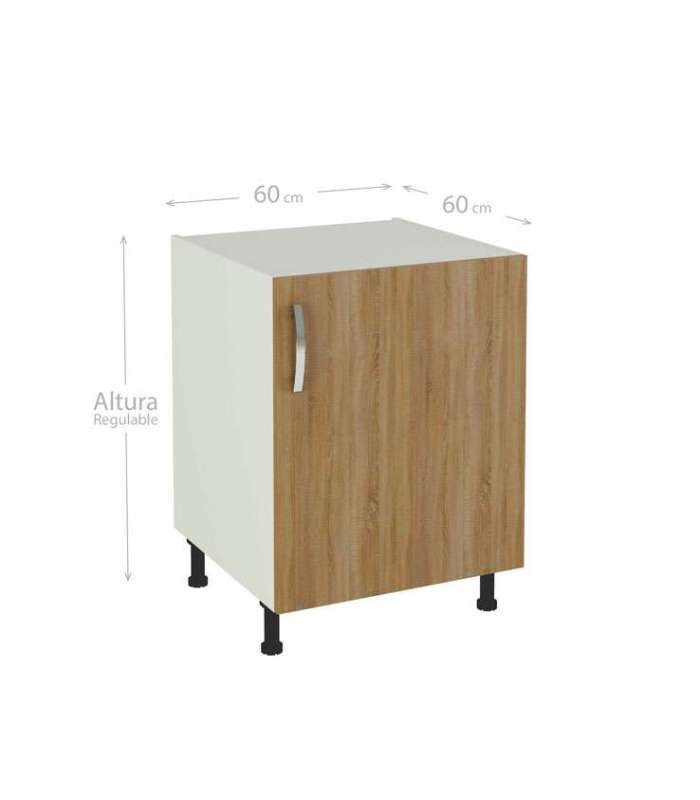 MD BLOCK Kit-Kit modelo Unidade de cozinha com uma porta em