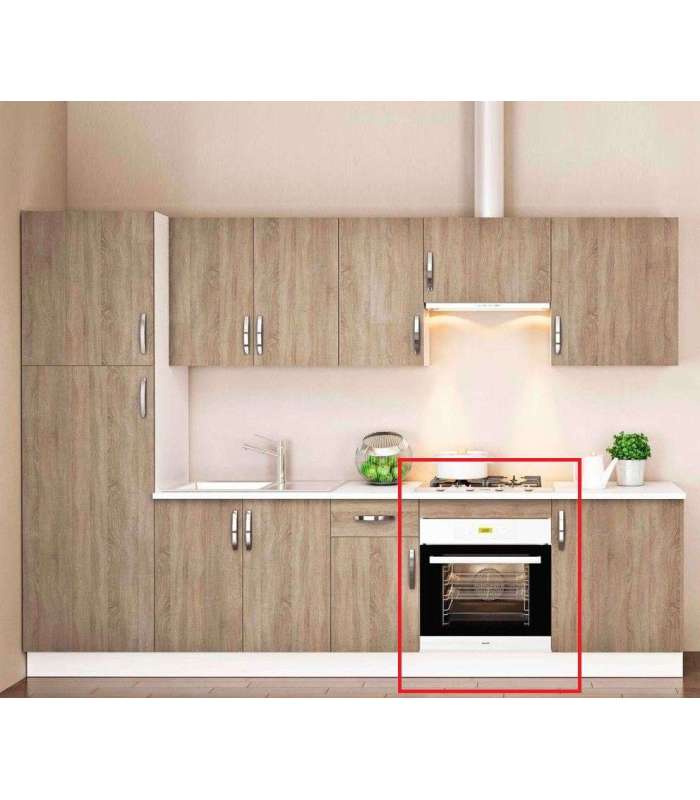 copy of Low kitchen furniture 60 oven in various colors