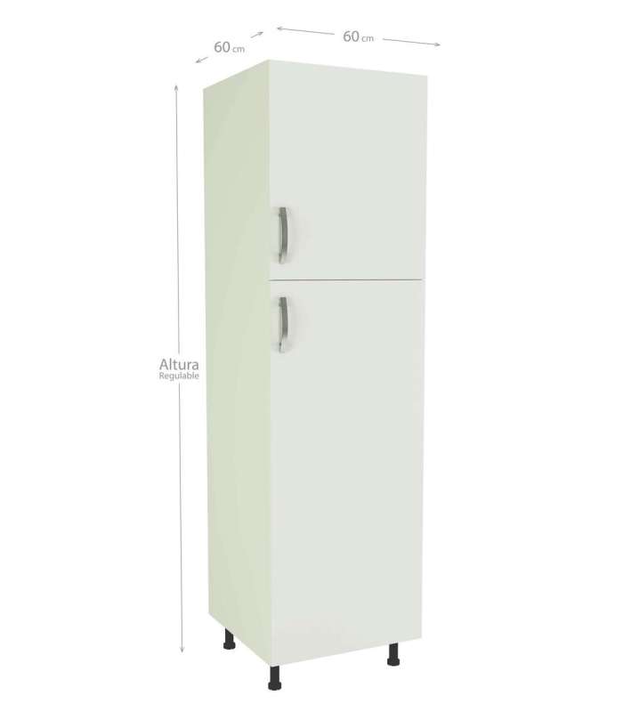 MD BLOCK Modelo Kit-Kit Columna de cocina de 2 puertas en