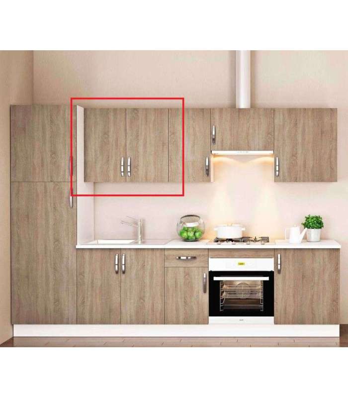 MD BLOCK Modelo Kit-Kit Mueble cocina para colgar con 2 puertas