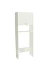 Mueble para lavadora en acabado blanco 64 cm(ancho) 180 cm(altura) 36 cm(fondo)