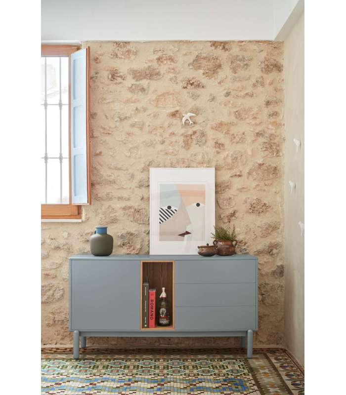 copy of MUEBLE TV MONTE 1 PTA CORR/2C 160 CM GRIS ANT/CERA