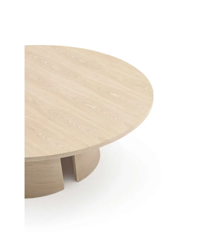 Mesa de centro Cep en acabado natural claro