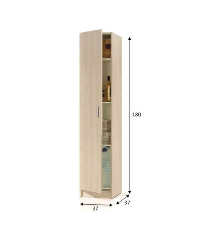 copy of Armoire polyvalente en blanc Milan 37,2 cm (largeur)