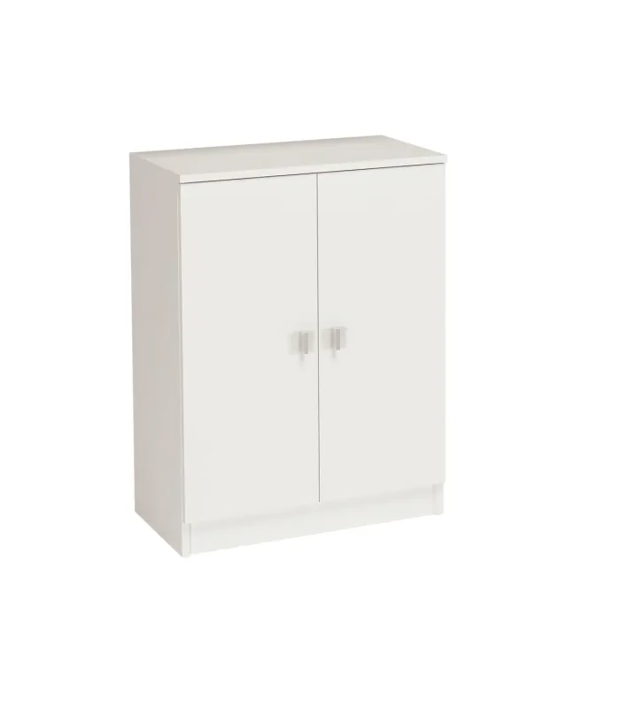 Armario bajo dos puertas Marbella blanco 60x80 cm