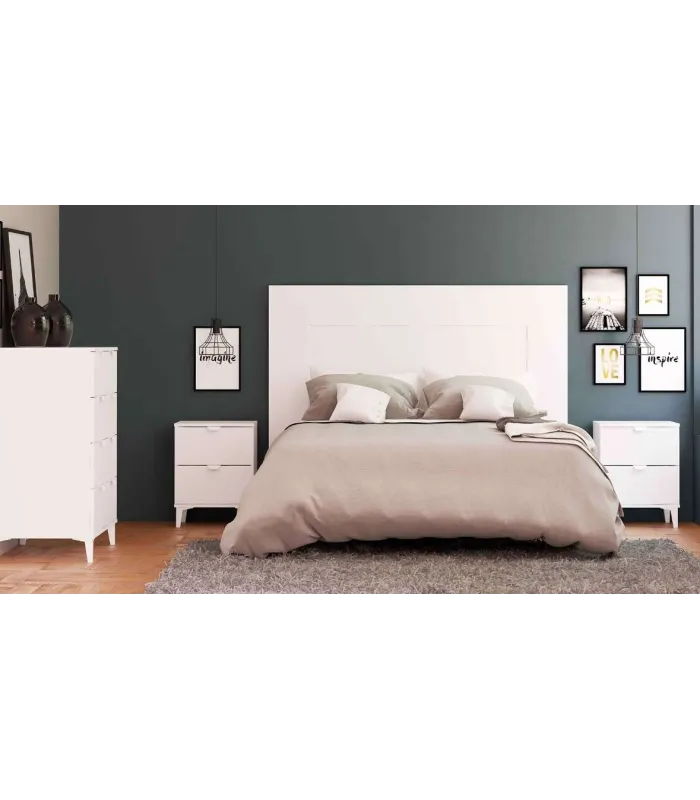 Cabecero Venus blanco poro para tu dormitorio