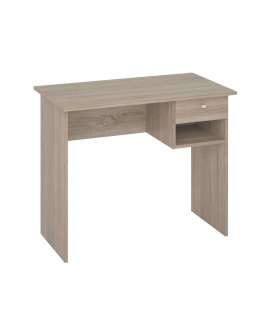 copy of Oak or white desk with a drawer.