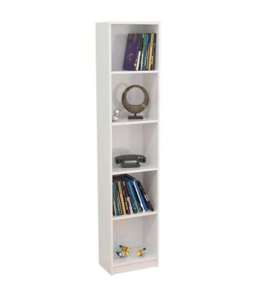 High shelf 39 cm wide with shelves various colors.