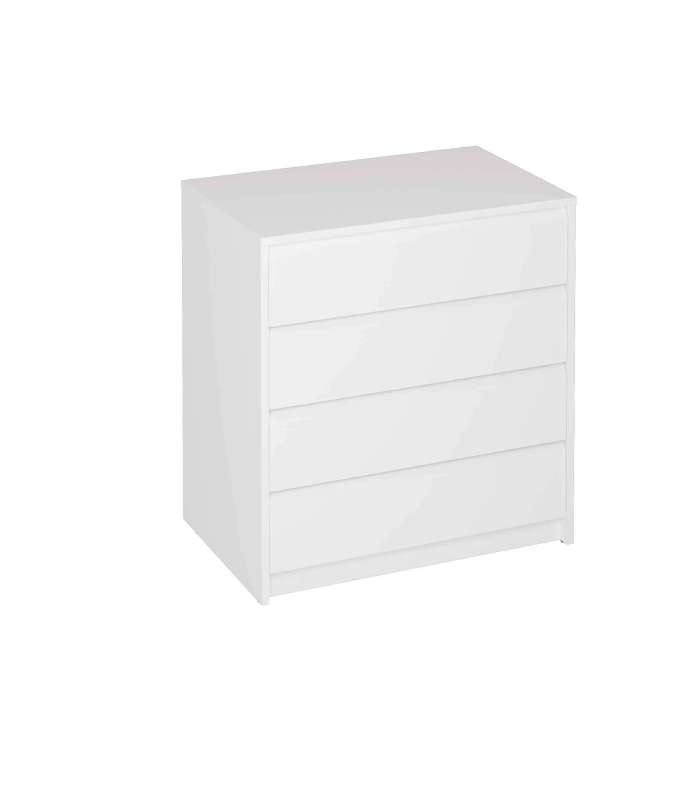 Commode pour armoire de 70 cm 4 tiroirs finis en différentes