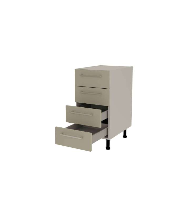 copy of 40 low kitchen furniture with drawers in various colors