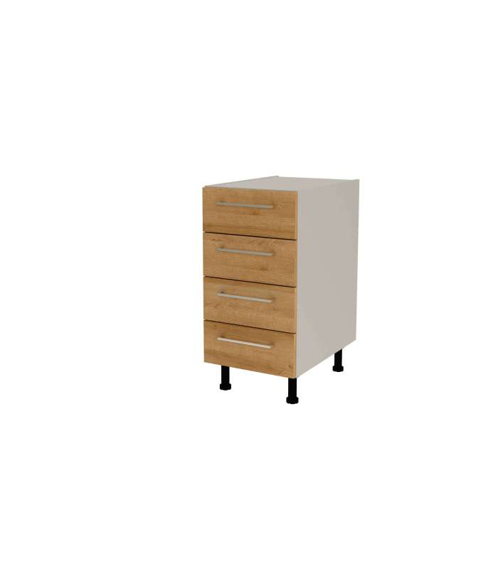 copy of 40 low kitchen furniture with drawers in various colors