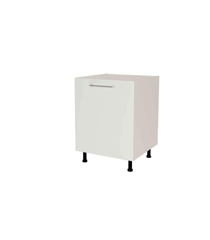 Low kitchen furniture of 60 with 1 door in various colors