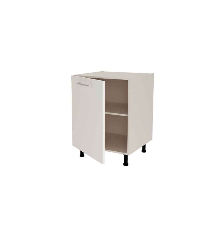 Low kitchen furniture of 60 with 1 door in various colors