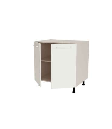 80 low kitchen furniture with 2 doors in various colors