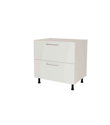 Low kitchen furniture of 80 with drawers in various colors